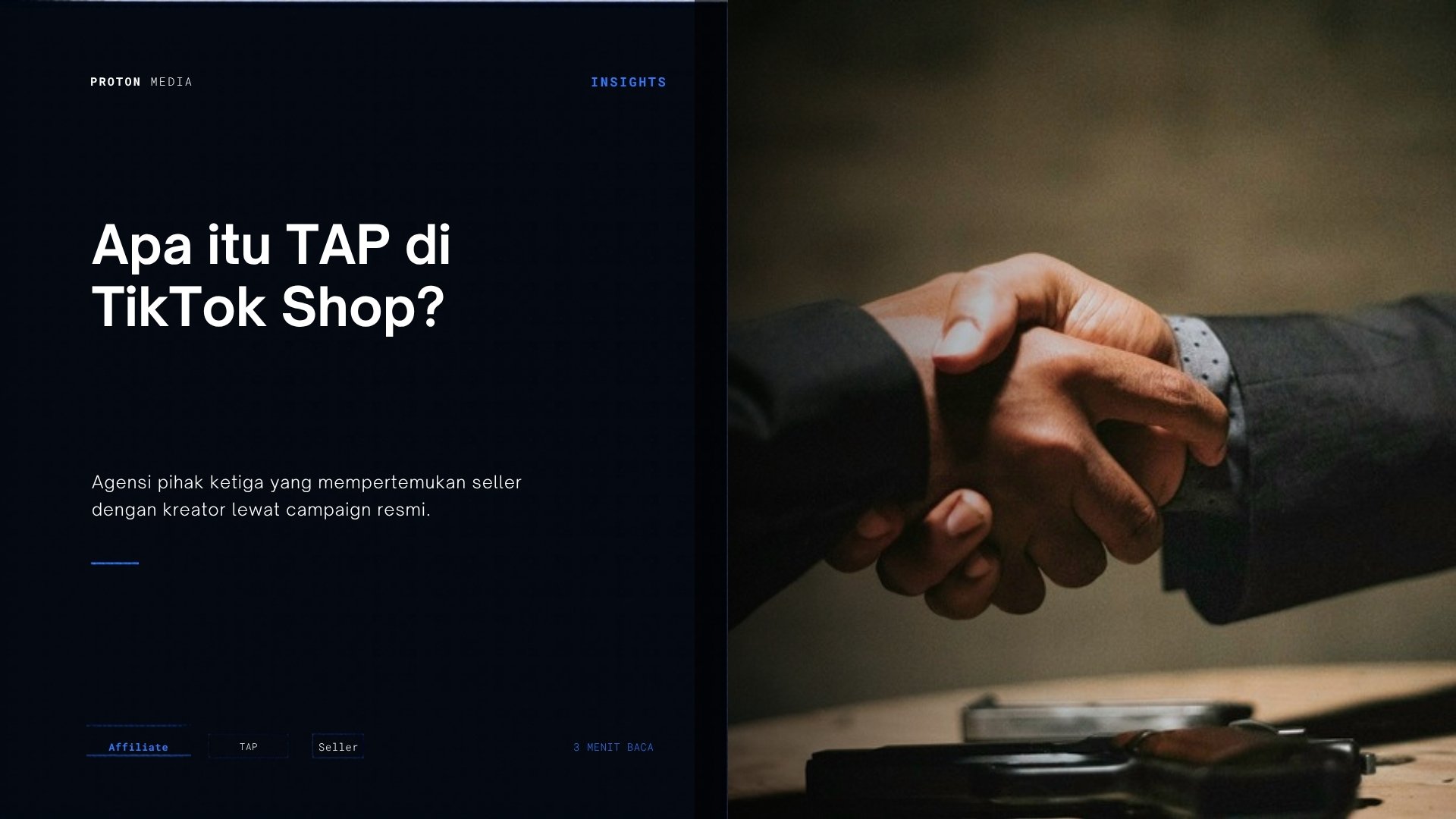 Apa Itu TAP di TikTok Shop, dan Kapan Brand Butuh Agency Affiliate?